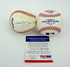 James Earl Jones Star Wars Field of Dreams Signed OMLB Baseball PSA/DNA COA