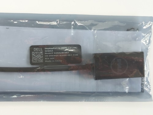 New Dell DisplayPort to HDMI 4K Video Monitor Adapter Cable DANAUBC087 09KWG4 - Picture 9 of 9