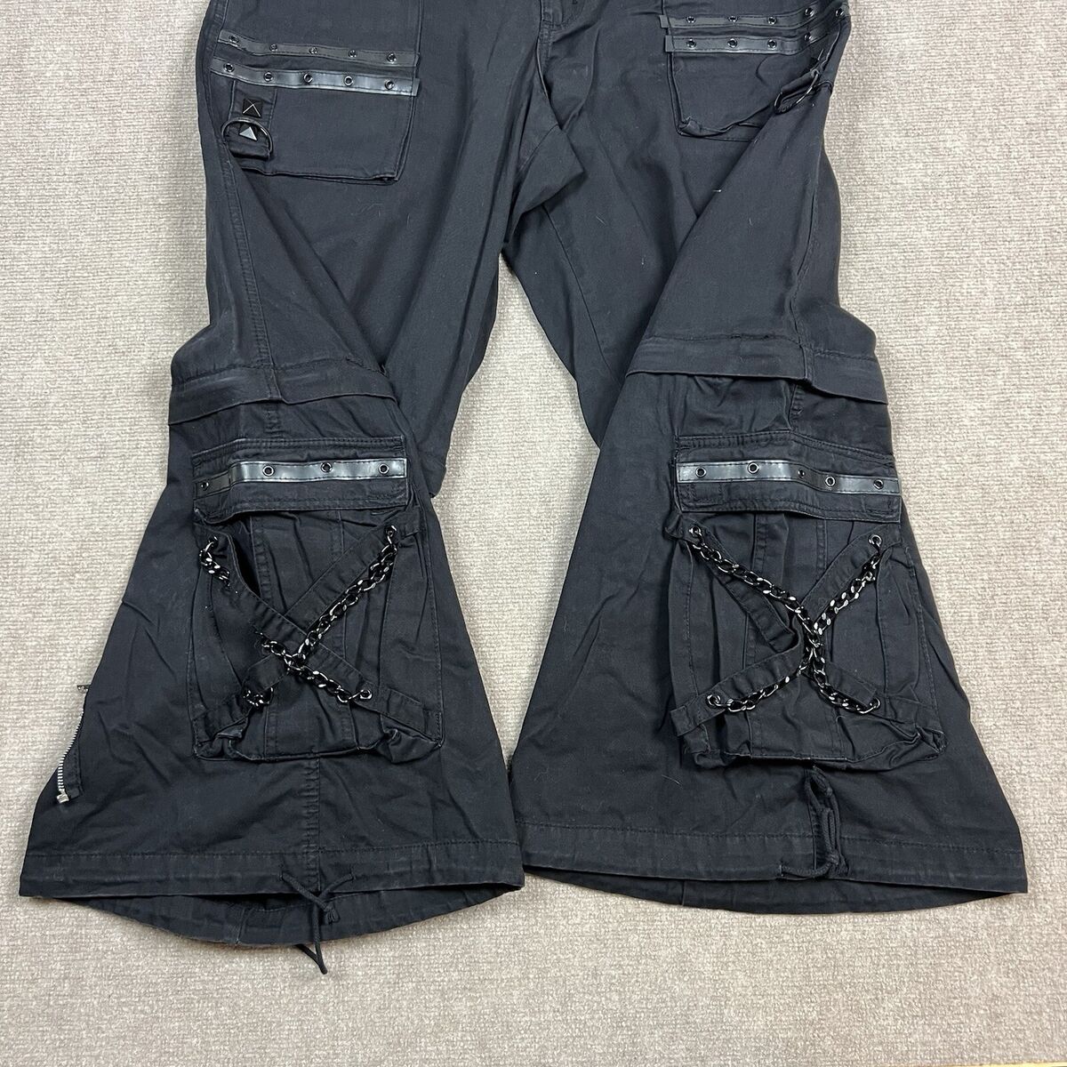 Vintage 90s Y2K Tripp NYC Cargo Pants Zip Off Men 40x30 Vintage 90s Y2K Tripp NYC Cargo Pants Zip Off Men 40x30