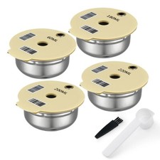 Capsules de café réutilisables compatible Tassimo  en acier inoxydable.