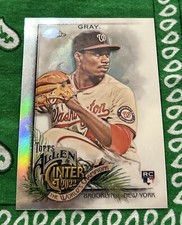 2022 Allen Ginter Chrome Josiah Gray Washington Nationals Rookie Refractor #179