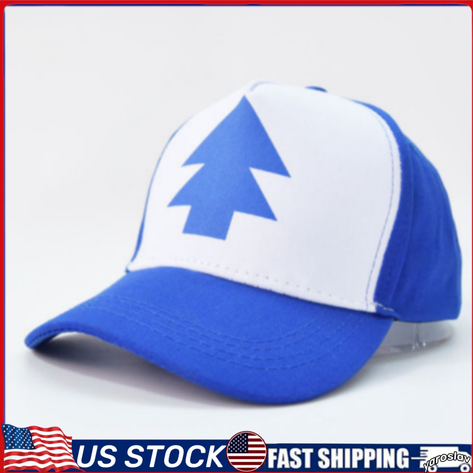 Gravity Falls Pine Tree Dipper Hat Unisex Trucker Cap