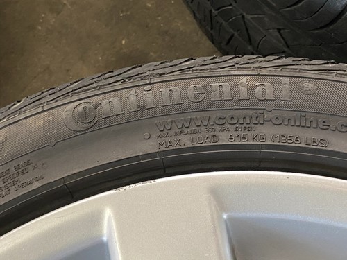 2015-2017 CADILLAC ATS WHEELS RIMS WITH TIRES SET OF 4 17X8 OEM LOT711 - Picture 8 of 18