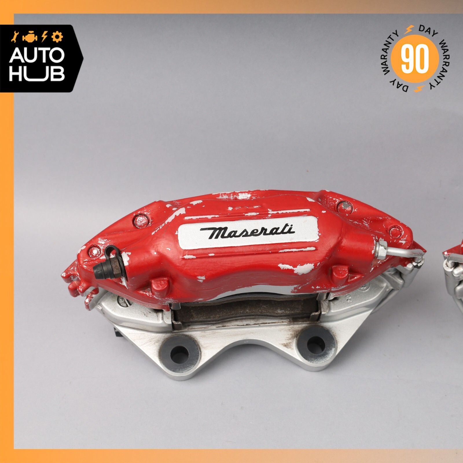 02-07 Maserati Spyder M138 Rear Left & Right Brake Caliper Calipers Set OEM 49k