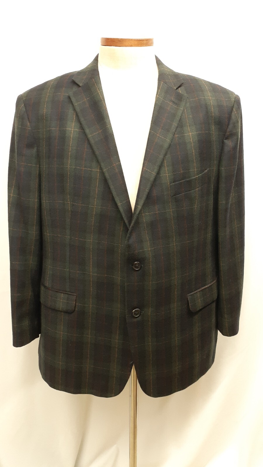 Ralph Lauren Blackwatch 48 50 R Blazer Green Plaid Wool Sport Jacket Coat Tartan eBay