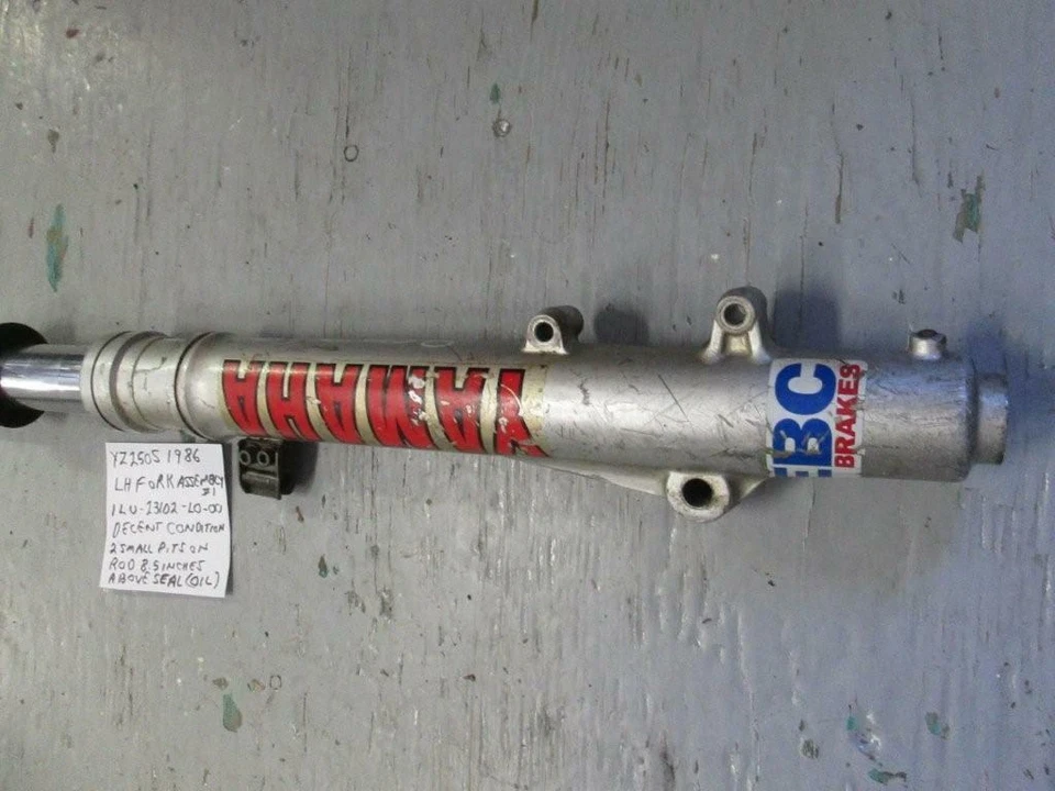 Yamaha YZ250 left fork leg - Image 2 of 4