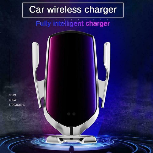 CARICATORE WIRELESS CARICABATTERIE SENZA FILI QI BASE PER SAMSUNG HUAWEI IPHONE - Foto 8 di 12