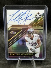 2022 Panini Limited Monikers Terrell Suggs #MON-TSU Ravens NFL Auto /10 SSP HOF