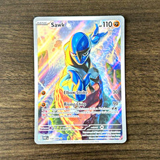 Pokemon TCG SV White Flare Sawk Illustration Rare 130/086