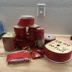 Huge Lot Holiday Ribbon (L15)– Christmas Crafts Gift Wrap – Read & See Photos
