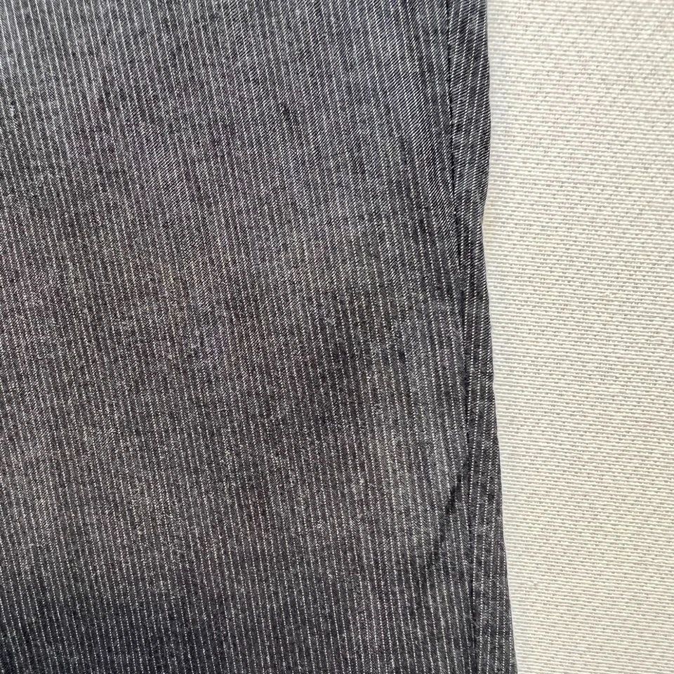 Calça social INC International Concepts masculina Londres tamanho 38x32 listra preta - Imagem 4 de 4