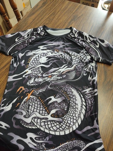 Dragon Sport Compression T-Shirt Large Cody Lundin