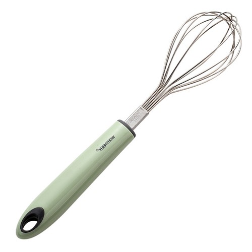 Frusta sbattitore panna manuale uova rotante acciaio inox 1 pz per cucina - Foto 8 di 11