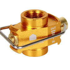 Outdoor Camping Gas Refill Adapter Valve Gas Stove Tank Canister Connector 1PC