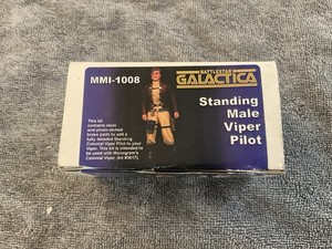Battlestar Galactica Colonial Viper Pilot Standing Figure.  1/32 Scale. Mimi