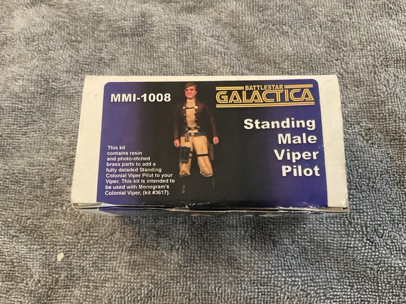 Battlestar Galactica Colonial Viper Pilot Standing Figure.  1/32 Scale. Mimi