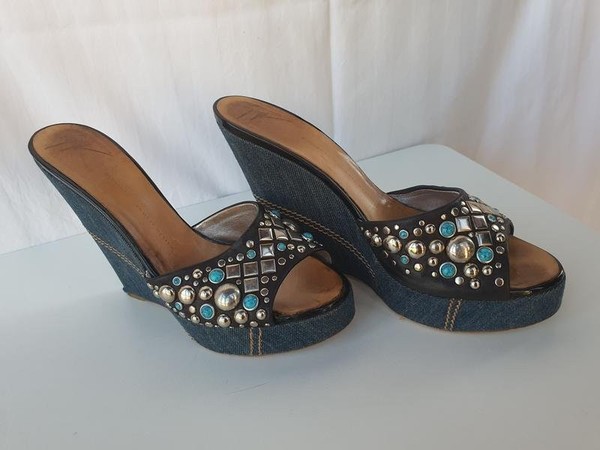 Women Giuseppe Zanotti Heels Multicolor 40.5