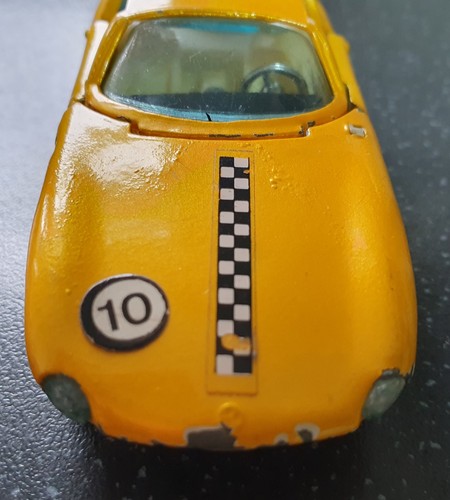 1980s VINTAGE METALLIC YELLOW JOAL 105 ALFA ROMEO GIULIO 1600 DIE-CAST MODEL CAR - Picture 4 of 24