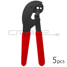 2 Cavity 9 inches Crimping Tool Crimper F Connectors for RG59 RG6 Cable 5PCS