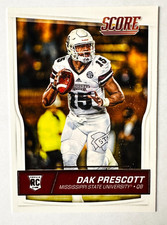 2016 Panini Score Dak Prescott RC #337 Cowboys Star Rookie!