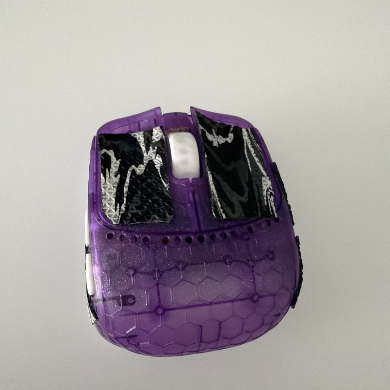 G-Wolves Fenrir Max 8K Purple Wireless Gaming Mouse