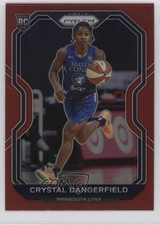 2021 Panini Prizm WNBA Red Prizm 81/299 Crystal Dangerfield #41 5l1
