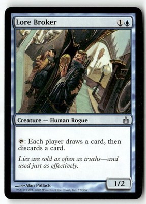 MTG Lore Broker Ravnica: City of Guilds LP Magic The Gathering
