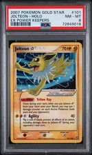 Pokémon TCG 2007 Jolteon Gold Star 101/108 EX Power Keepers Holo PSA 8 NM MT on eBay
