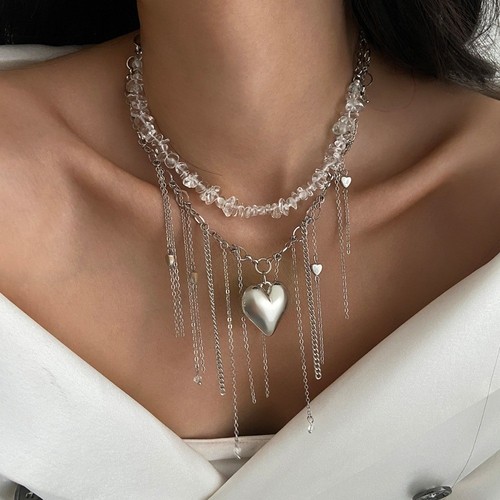 Stacking Women Wrap Necklaces Multilayer Tassel Pendant - Picture 16 of 16