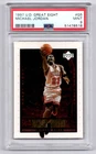 MICHAEL JORDAN 1997 UPPER DECK GREAT EIGHT /800 PSA 9 MINT BASKETBALL CARD #G5