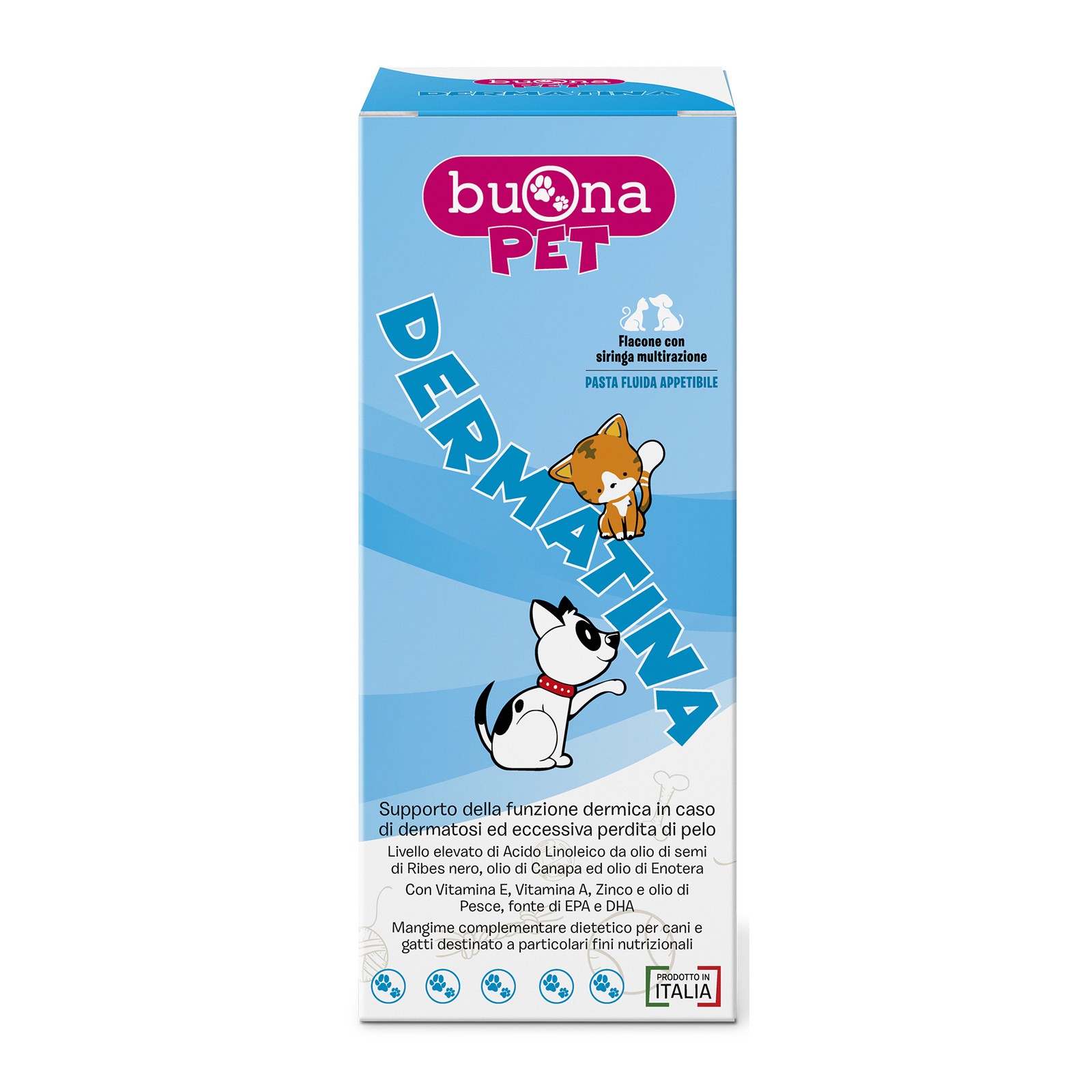 Dermatina Buonapet 90g - Integratore Dermatologico Acidi Grassi Essenziali
