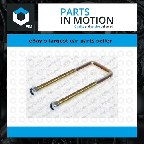 Leaf Spring U Bolt / Clamp fits TOYOTA HILUX Mk4 2.2 85 to 89 4Y Suspension New