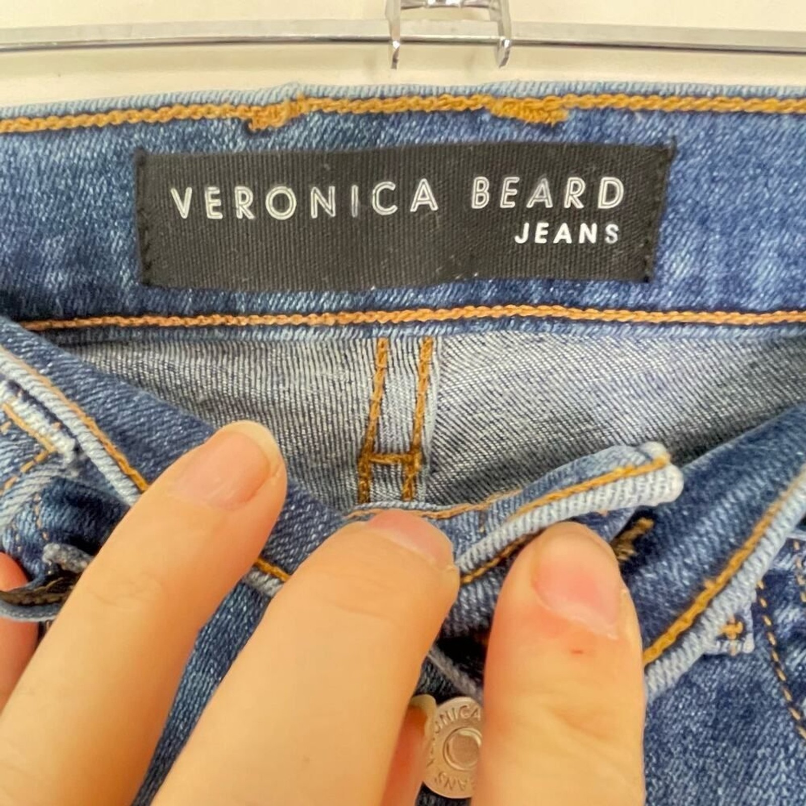 Veronica Beard Carolina Button Front Cropped Ankl… - image 7