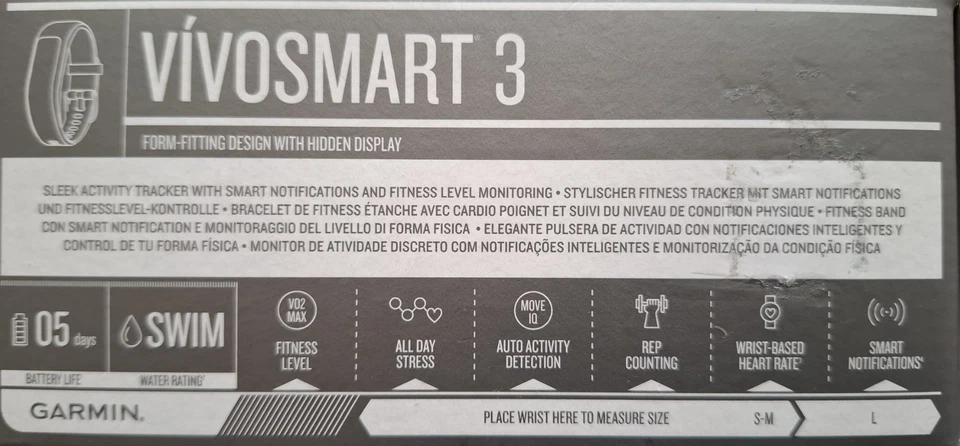 Garmin Fitness-Tracker Vivosmart 3 - Bild 2 von 2