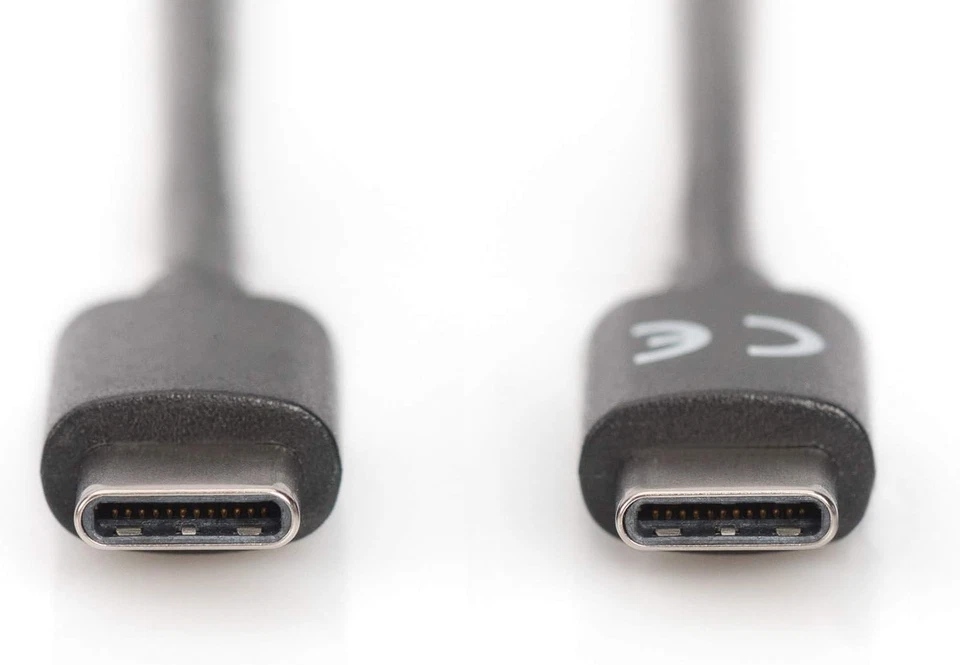 DIGITUS USB 2.0 Anschlusskabel - 1.0 m - USB C (St) zu USB C (St) - 480 Mbit/s - - Bild 4 von 4