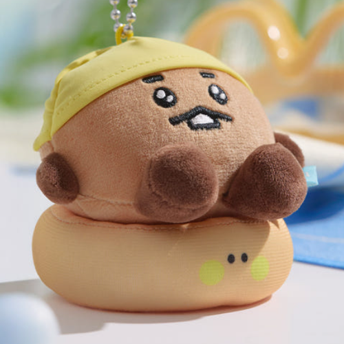 BT21 Character Baby Splash Edition Plush Doll Key Ring Official K-POP Goods - Picture 29 of 36