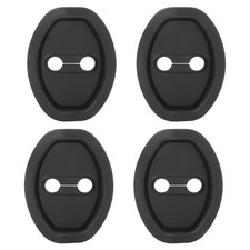 4Pcs Car Door Lock Latches Cover Car Silicone Door Latch Protective Cover