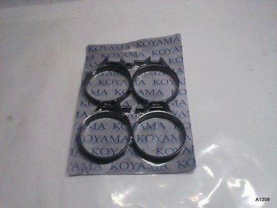 T-Bolt Ring Clamps 51-59mm Black Koyama Performance