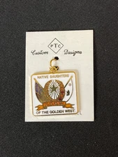 Native Daughters of The Golden West Pendant NOS