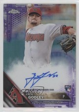 2016 Topps Chrome Rookie Purple Refractor 94/250 Zack Godley #RA-ZG Auto 2r7