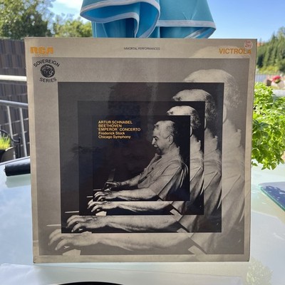 BEETHOVEN KLAVIERKONZERT NO5 LP SCHNABEL/ STOCK G033