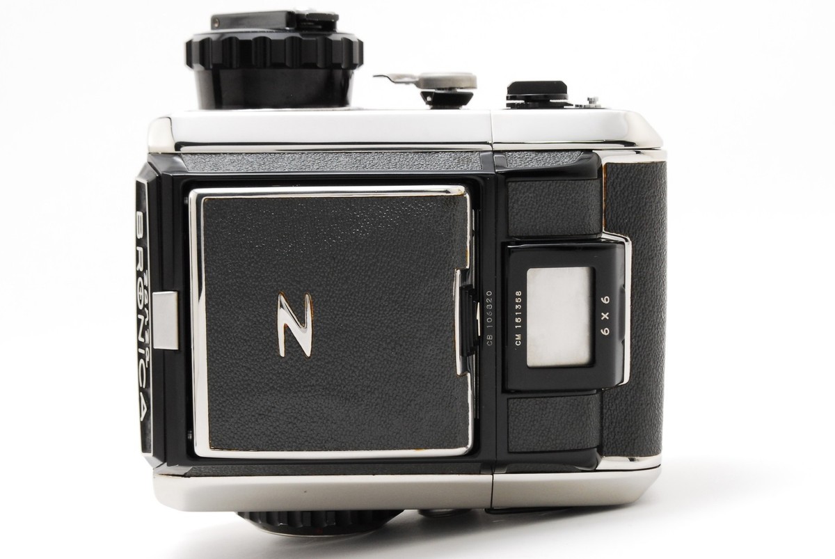MINT] ZENZA BRONICA S2 6x6 film Camera & NIKKOR P 75mm f2.8 From