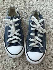 NWB Converse Unisex-Child Chuck Taylor All Star Canvas Low Top Sneaker Navy