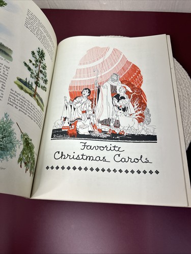 1951 American Annual of Christmas Literature and Art Full Page Frame Ready Art - Picture 8 of 10