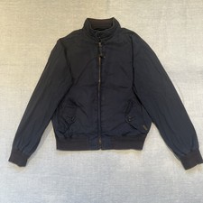 Polo Ralph Lauren Harrington Jacket Mens Large Navy Bomber Zip Aviator Workwear