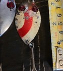 2 Red Eye Wiggler Junior Hofschneider Wiggler 5” Chrome & Red White Colors — photo 6