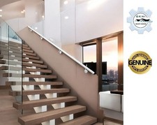 Rothley Handrail Kit  Indoor Banister Rail 3.6m Easyfit White