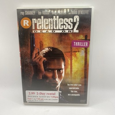 Relentless 2 Dead On 1992 Ray Sharkey DVD, Authentic Tested Works
