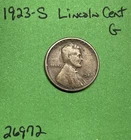 1923 S Lincoln Wheat Cent / Penny 1c Good See Pictures