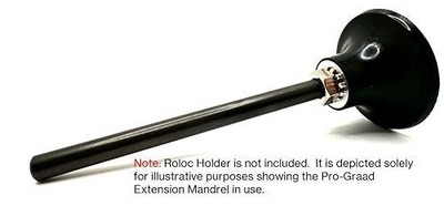 Pro-Graad Extension Mandrel for Quick Change Disc Pad Holders & Bore Polishers
